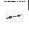 Привод левый! 652mm abs, 495001r000\ hyundai solaris 1.6 10>