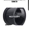 Мотор печки c крыльчаткой ф141 85mm cw