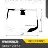 Стекло лобовое chevrolet volt 15- xyg dw02238-vc lfw/x