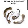 Колодки тормозные барабанные!\ opel astra 1.4-1.7td 96-98/vectra 1.6i 95-02
