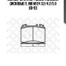 390 000-sx 379 00=fdb1037 колодки дисковые п., mb w124 3.2/4.2/5.0 88-93