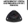 Опора амортизатора subaru forester/impreza 07-/ legacy b13 03-09/tribeca w10 04-14/xv  пер. с подш kac1156
