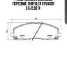 P11035 колодки дисковые передние, chrysler voyager 3.6/2.8d 11-