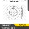 Диск тормозной передний stellox 60204756vsx