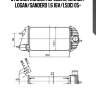 Ступица колеса передняя, renault logan/sandero 1.6 16v/1.5dci 05-