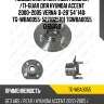 Подшипник ступичный /задний /ti-guar для hyundai accent 2000-2005 verna  d=28*54*140  tg-wba0055  5271025101 tgwba0055 gh20180
