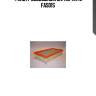 Фильтр воздушный japanparts fas01s