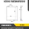 Радиатор mitsubishi fuso canter fe5 93-02  sat mc0083-1