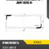 Стекло лобовое suzuki jimny 18-  agc 8045alg