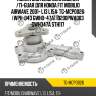 Помпа системы охлаждения /ti-guar для honda fit mobilio airwave 2001- l13 l15a  tg-mcp0026  (wph-043 gwho-47a) 19200pwa003 gwho47a sth117