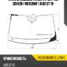Стекло лобовое камера xyg 8623agncmvz1l lfw/x