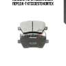 Колодки торм. nissan micra  перед.к-т kt3332std kortex