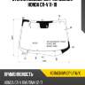 Стекло лобовое датчик дождя honda cr-v 11-18 xyg 4011agnimv2p lfw/x