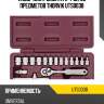 Набор инструмента 1/4"dr, 38 предметов thorvik uts0038