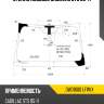 Стекло лобовое cadillac sts 05-11 xyg dw01600 lfw/x