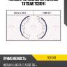 Колодки тормозные барабанные tatsumi tcb1041