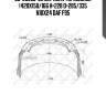85-00036-sx барабан тормозной !420x150/166 h=228 d=285/335 n10x24 \daf f95