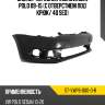 Бампер передний volkswagen polo 09-15 с отверстием под крюк sat st-vwp6-000-0-r