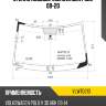 Стекло лобовое volkswagen polo 09-20 kmk vlwt0210