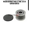 Обгонная муфта генератора nissan qashqai/tiida/x-trail 1.8/2.0 kap029 kortex