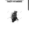 Опора двигателя резиновая tenacity (414) awsni1102