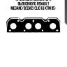 Прокладка коллектора выпускного, renault megane/scenic/clio 1.6 k7m 95-