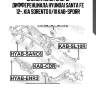 Сайлентблок опоры дифференциала hyundai santa fe 12-, kia sorento ii/iii kab-sporr