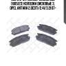 002 016-sx fdb1935=223639 sbs [1605123] колодки дисковые з., opel antara 2.0cdti/2.4i/3.2i 07-