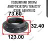 Подшипник опоры амортизатора tenacity (2308) abrhy1013