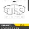 Колодки тормозные, передние (d6083) paraut m281455