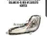 Фара противотуманная hyundai solaris 10-15 лев. kfl5015std kortex