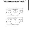 06 057 колодки тормозные перед bmw 5 e60 brembo p 06 057