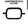 Прокладка коллектора впускного!\ bmw e38/e39/e46 2.0d-3.0d 98>