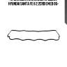 Прокладка клапанной крышки, hyundai santa fe ii 2.2crdi d4eb 06-