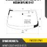 Стекло лобовое infiniti g35 02-07  xyg fw02367 lfw/x