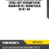Стекло боковое опускное сзади xyg mc21 rd/lh