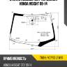 Стекло лобовое датчик дождя honda insight 08-14 xyg tm8-l-vcpss lfw/x