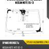 Стекло лобовое датчик дождя nissan note 05-13 sat spg-6041agsmvw1b lfw/x