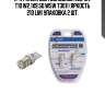 К-кт ламп светодиодных led 12v т10 w2.1x9.5d w5w t3011 (яркость 210 lm) упаковка 2 шт,