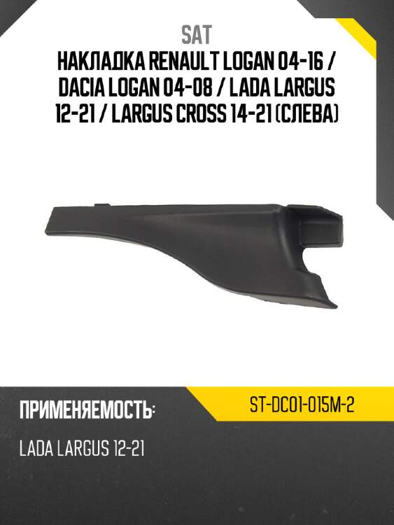 Накладка renault logan 04-16  sat st-dc01-015m-2