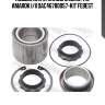 Подшипник ступицы задний vw amarok i/ii dac46780057-kit febest