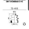 Пыльник шруса внутренний suzuki swift s413 maruichi 73-415