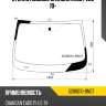 Стекло лобовое changan eado plus 19- fuyao 5206010-bn07