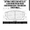Колодки тормозные передние (без датчика) (смесь semi-metallic) (lexus rx300/rx330/rx350 0308/rx400h 0509) (trw gdb3338) e100214 miles