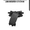 Колодки тормозные дисковые toyota land cruiser 100 9807/lexus lx470 9807 (старый арт. ckt-55) gk1069 ctr