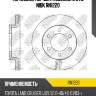 Диск тормозной toyota land cruiser prado (j120) 2.7-4.0 02- передний rn1220 nibk