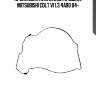 Прокладка клапанной крышки, mitsubishi colt vi 1.3 4a90 04-