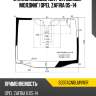 Стекло лобовое датчик дождя fuyao 6307agnblmvw1r