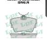 Комплект тормозных колодок 05p946 lpr