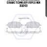 Колодки тормозные дисковые ceramic technology | перед | ngn 3502431